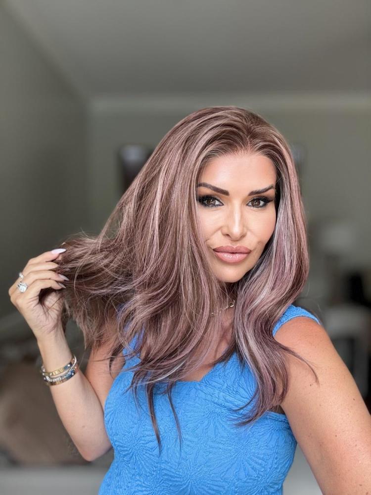 AISOM New Released Brynn Rose Mocha Wavy Wig