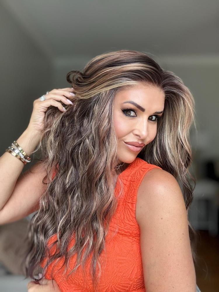 AISOM Marissa Sunlit Mocha Long Water Wave