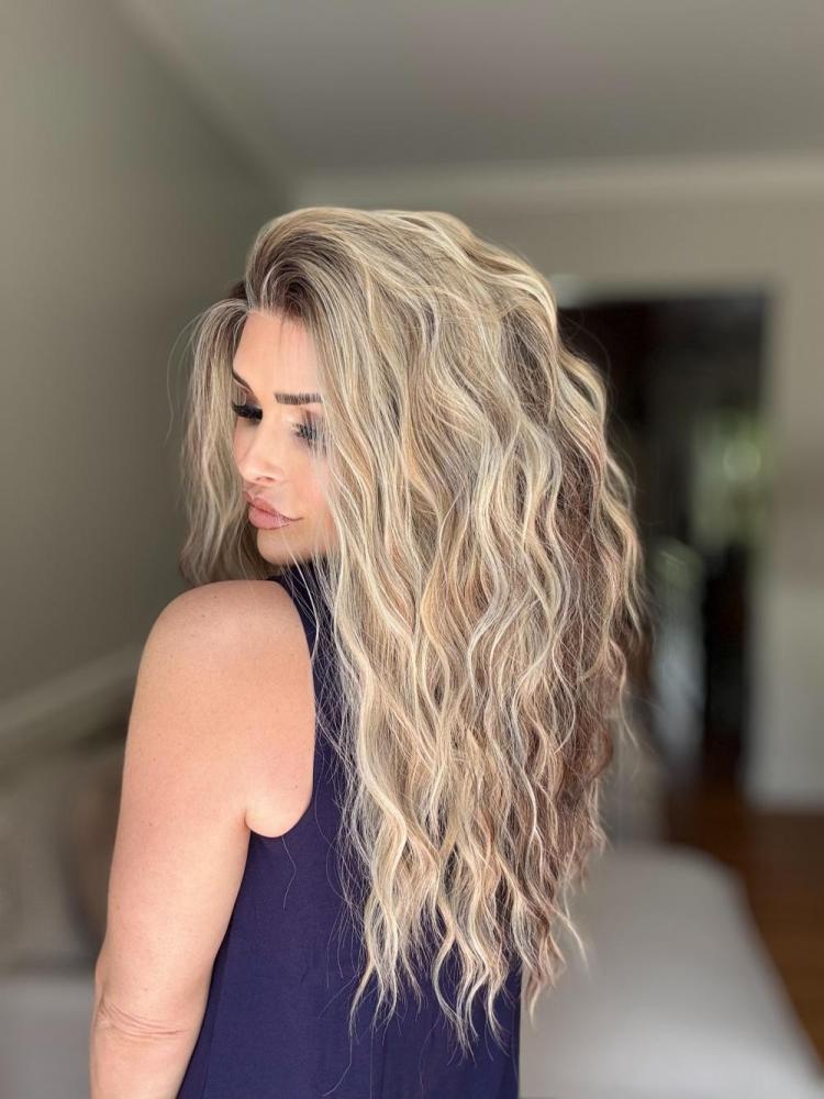 AISOM Marissa Honey Mocha Long Water Wave