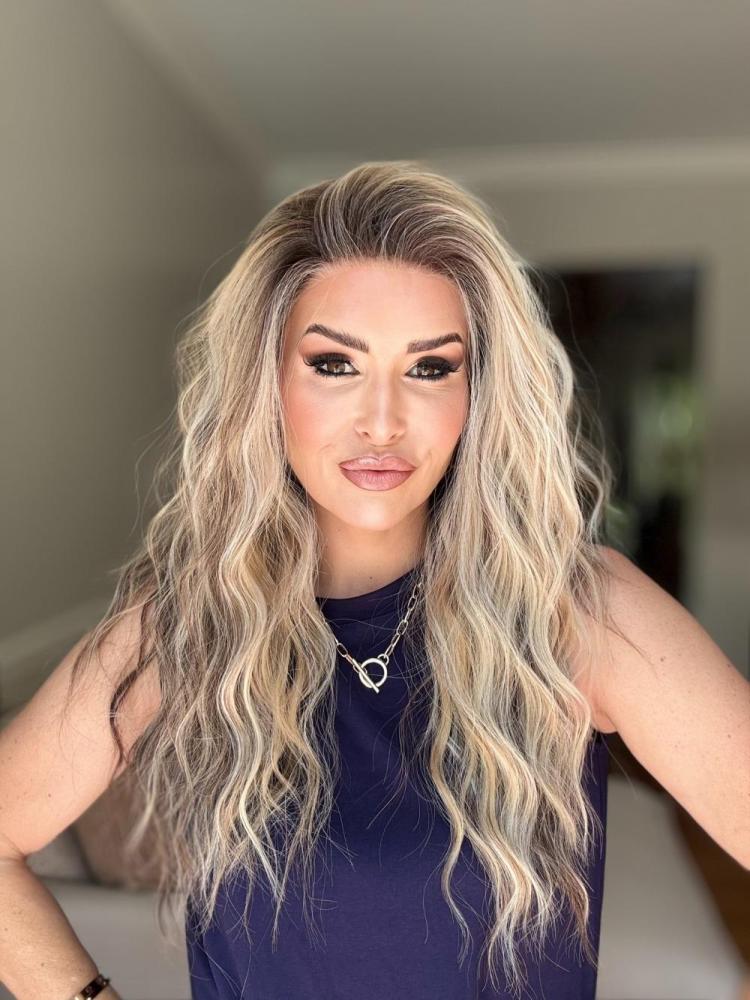 AISOM Marissa Honey Mocha Long Water Wave