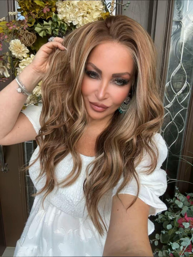 AISOM Shara Amber Bronde Loose Water Wave