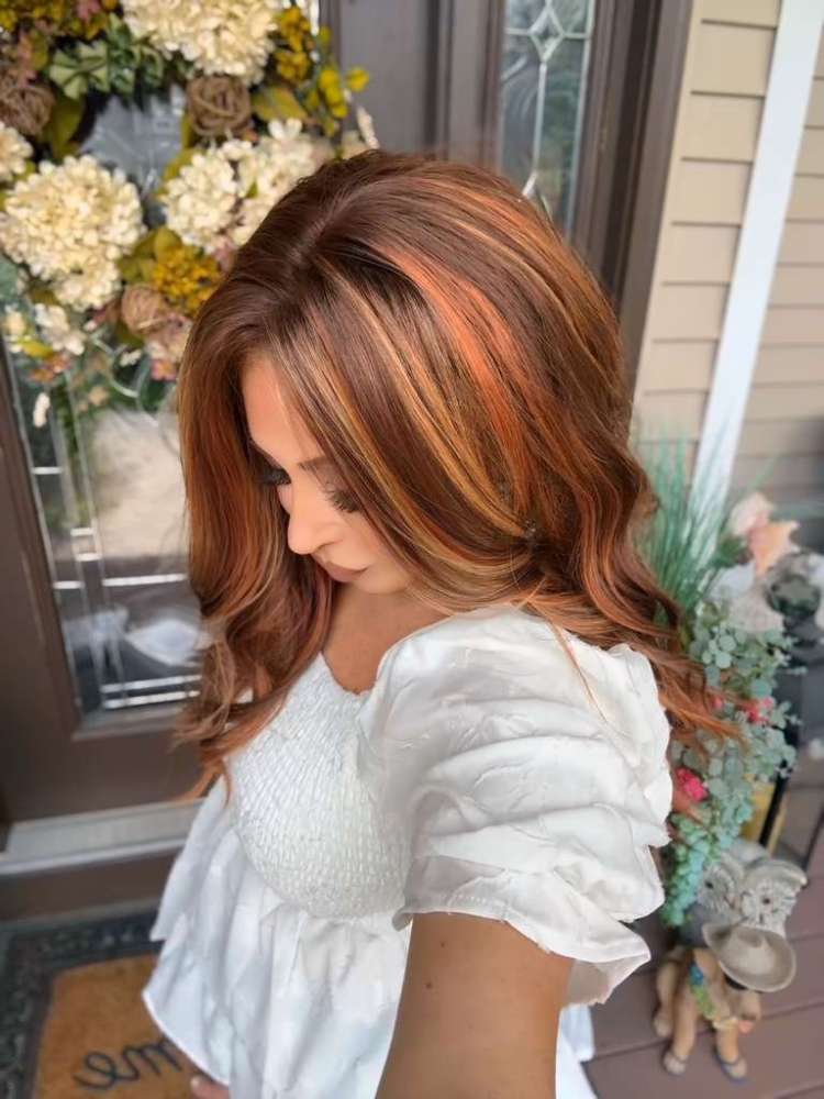 AISOM New Color Release Shara Toasted Maple Fashion Color Loose Water Wave