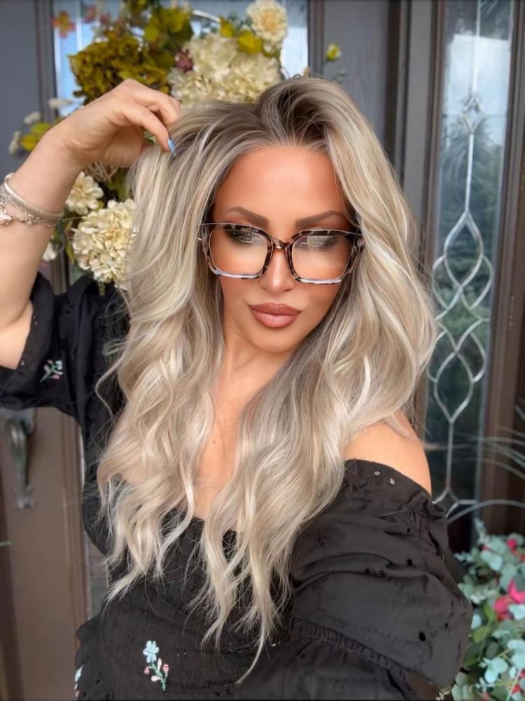 AISOM Shara Ash Beige Blonde Loose Water Wave