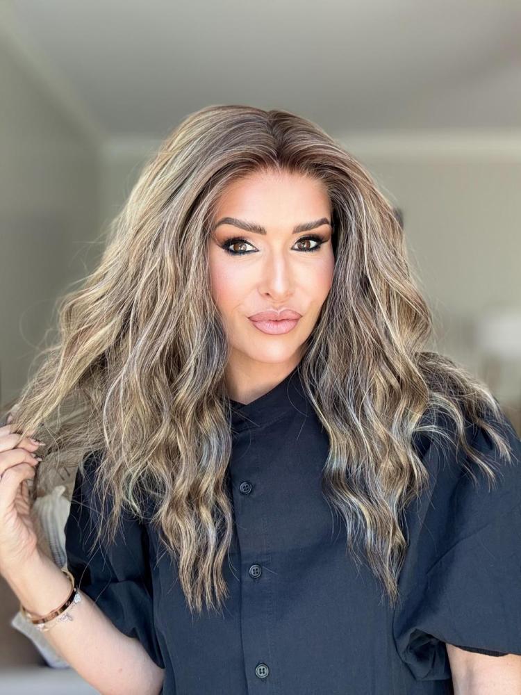 AISOM Mila Soft Taupe Blend Water Wave