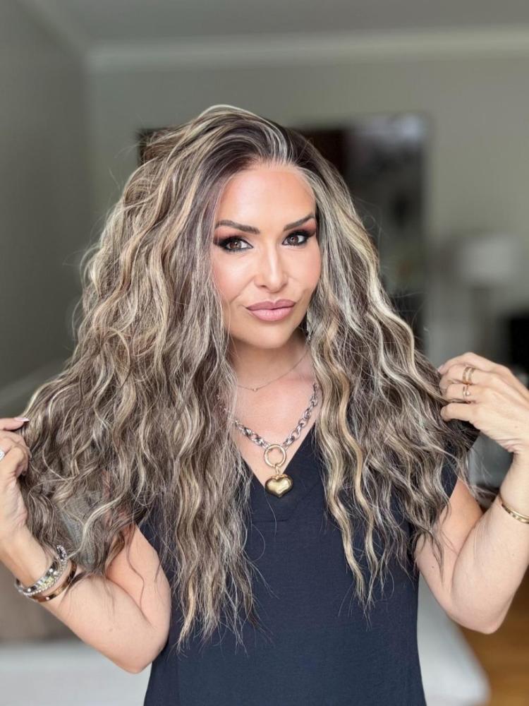AISOM New Released Marissa Sunkissed Glow Long Water Wave