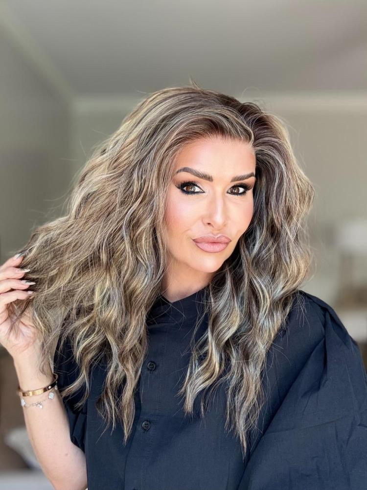AISOM Mila Soft Taupe Blend Water Wave