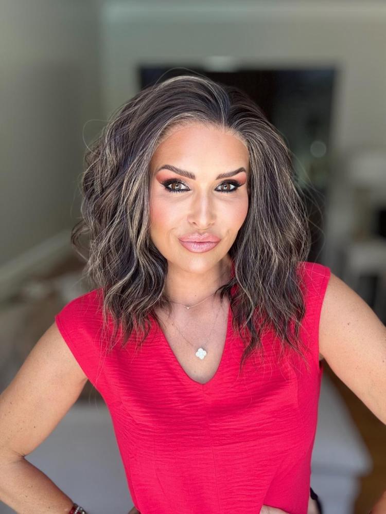 AISOM Chloe Mushroom Brunette Short Water Wave