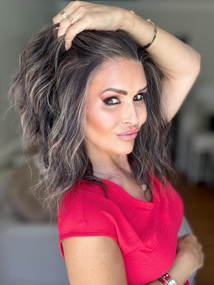 AISOM Chloe Mushroom Brunette Short Water Wave
