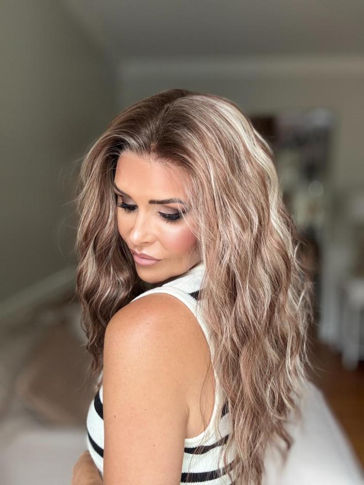 AISOM Marissa Creamy Bronde Long Water Wave