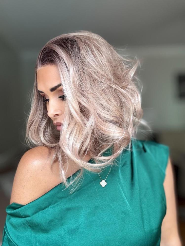 AISOM Katie Apricrown Short Wave Wig