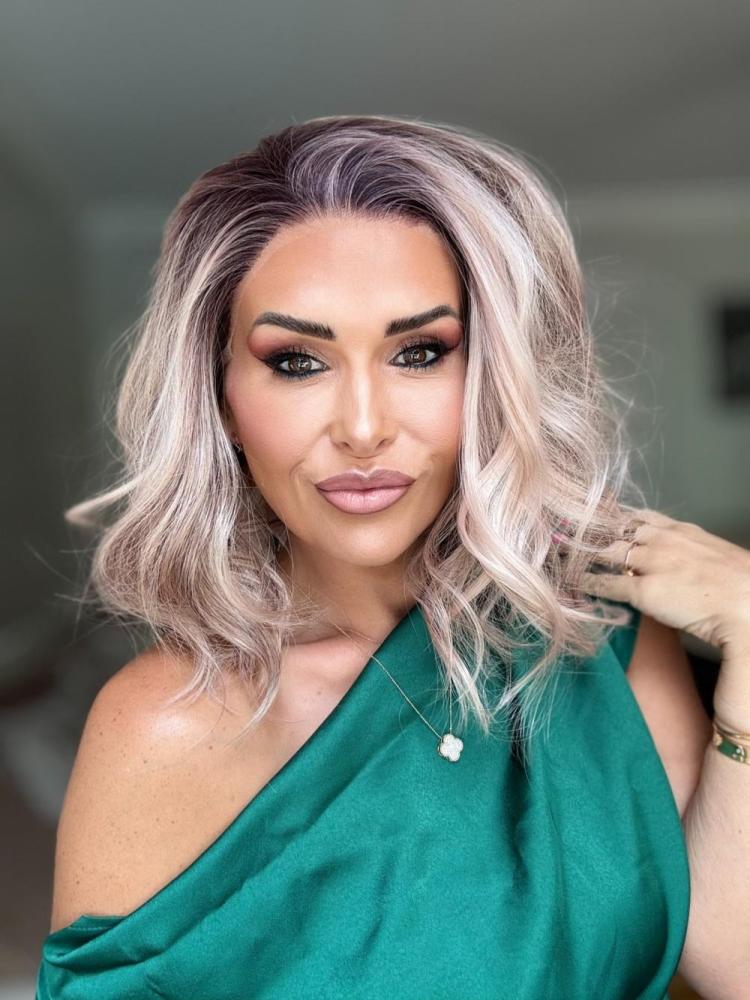 AISOM Katie Apricrown Short Wave Wig