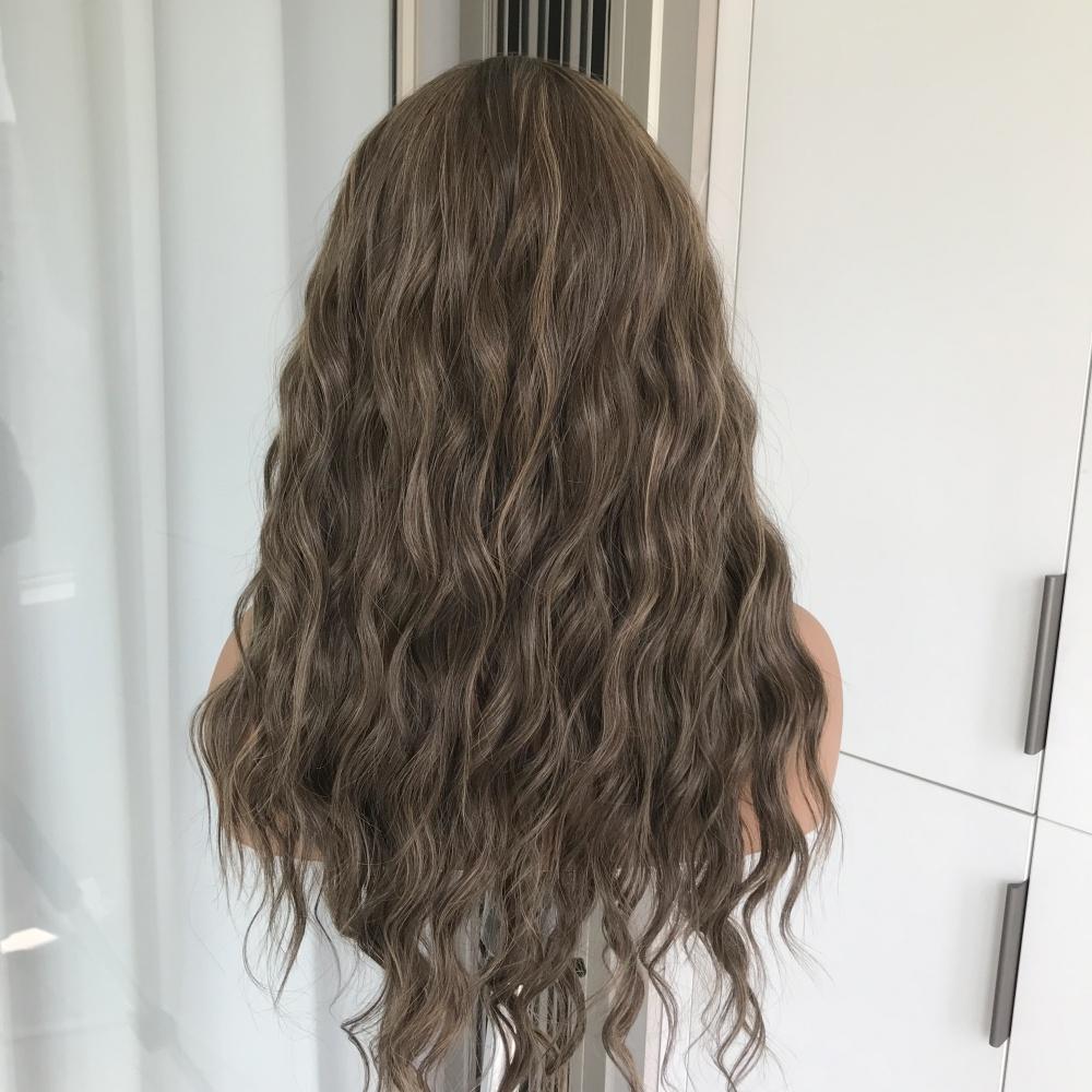 AISOM Marissa Smoky Latte Brown Long Water Wave