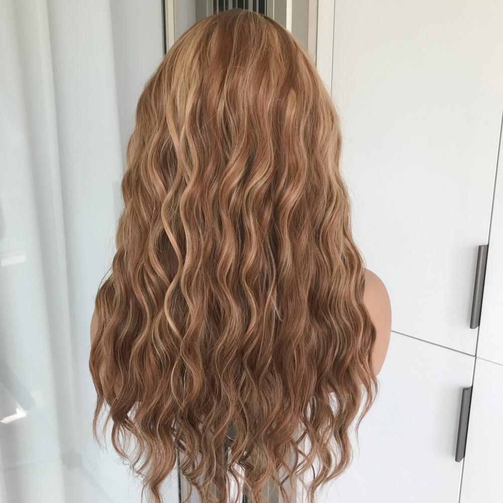 AISOM Marissa Caramel Long Water Wave
