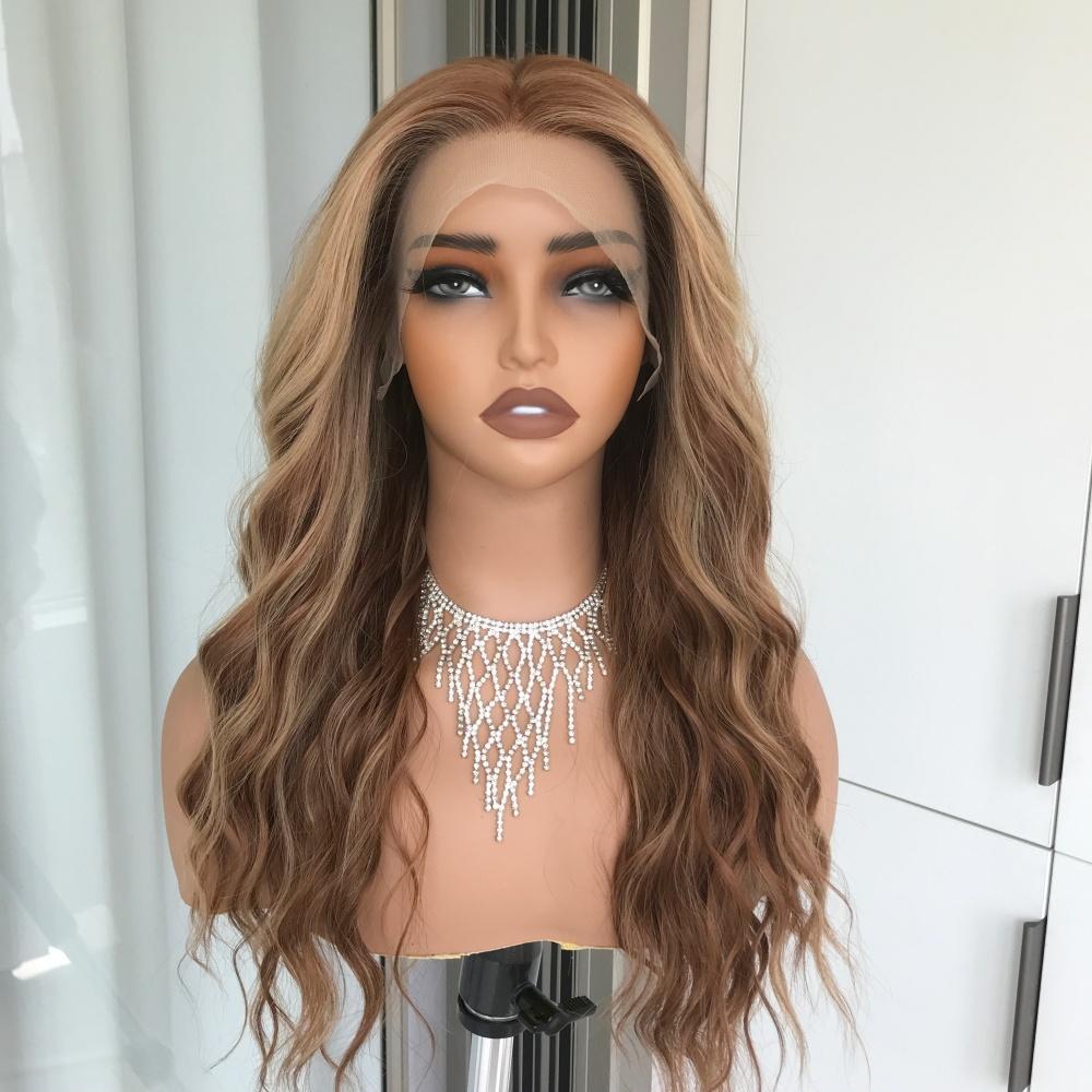 AISOM Marissa Caramel Long Water Wave
