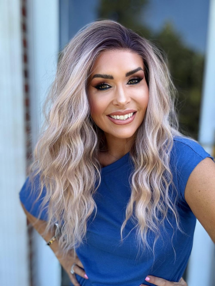 AISOM Marissa Apricrown Color Long Water Wave