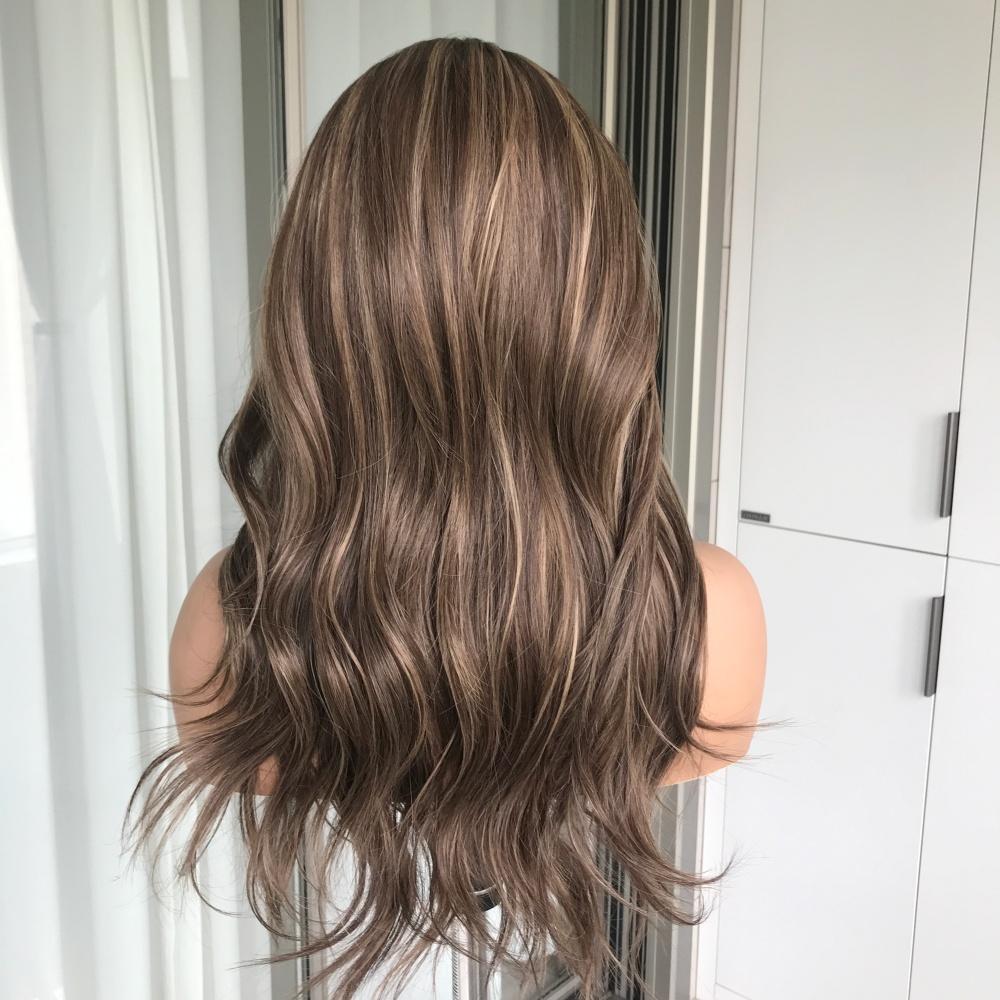 AISOM Greta Cashmere Mocha 13x4 Free Part Lace Front Wig