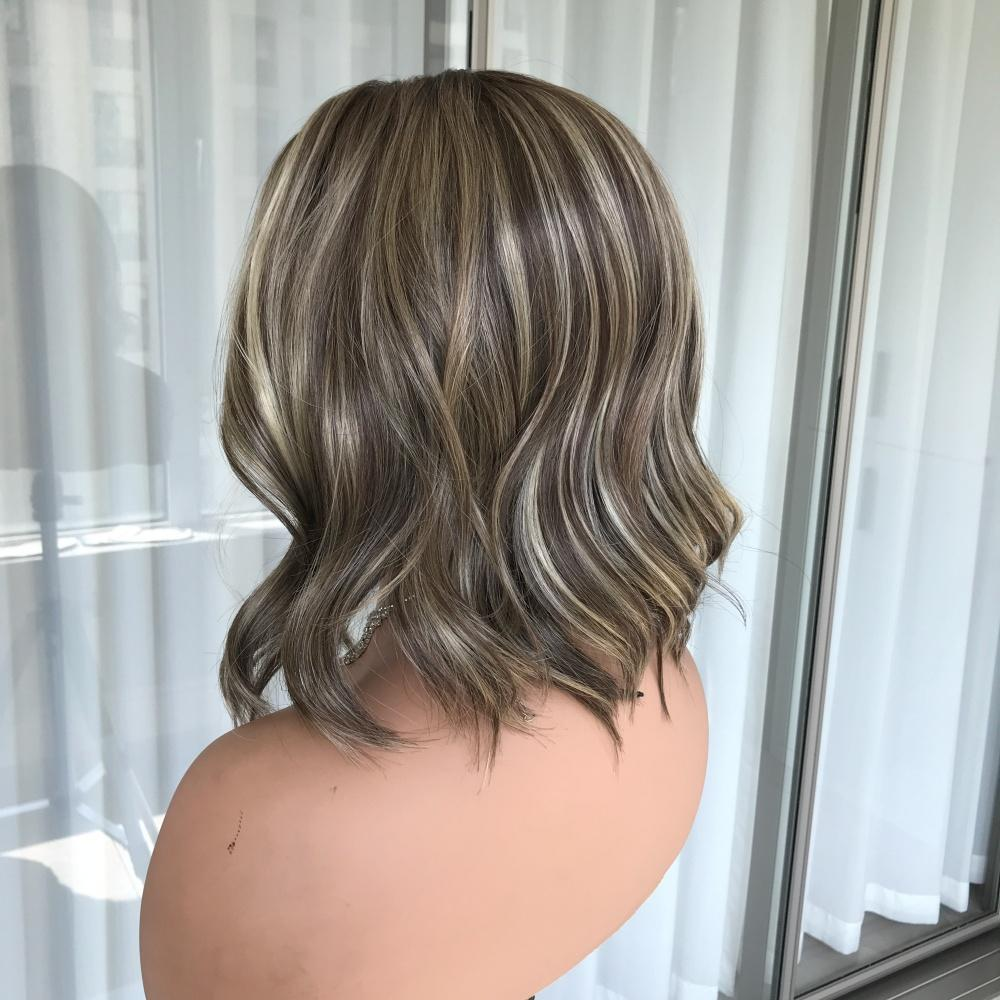 AISOM Katie Soft Taupe Blend Short Wave Wig