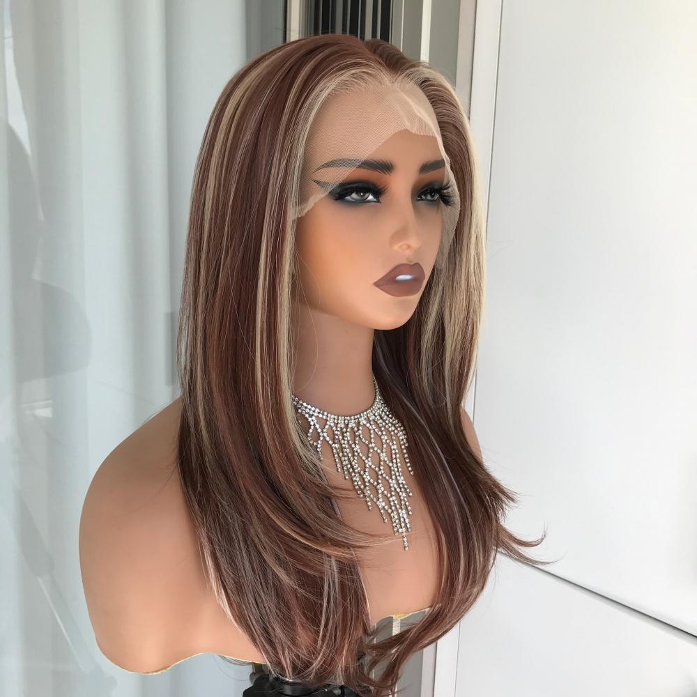 AISOM Nancy Honey Chestnut Natural Straight