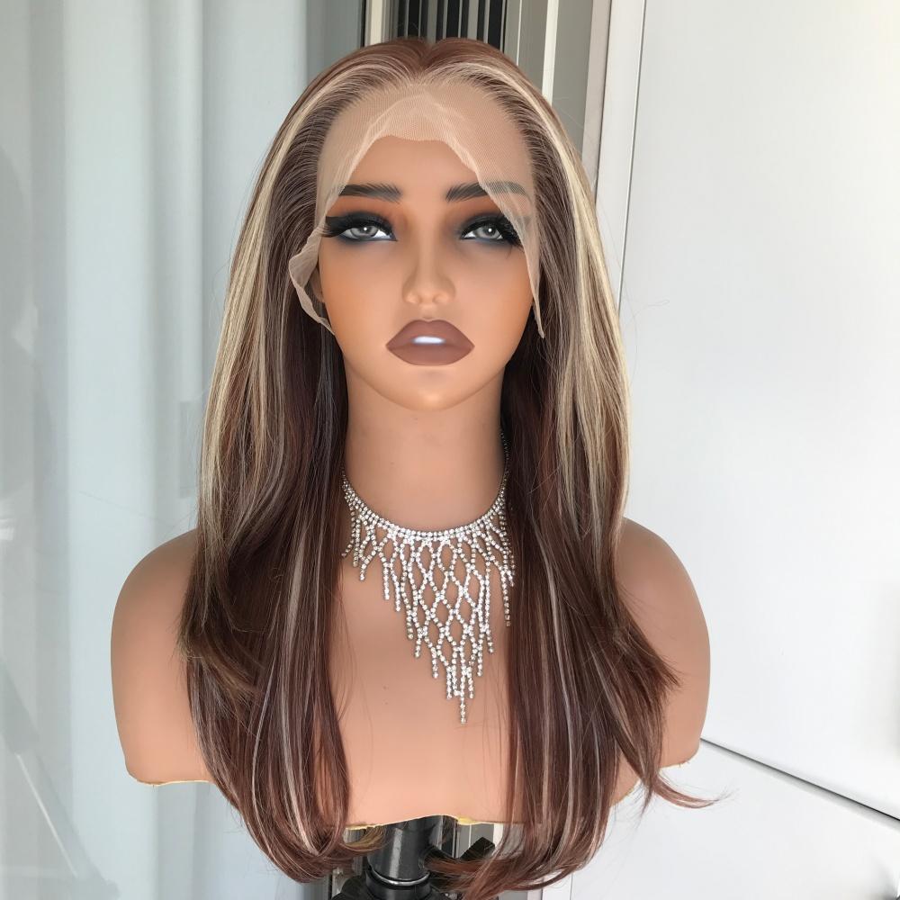 AISOM Nancy Honey Chestnut Natural Straight