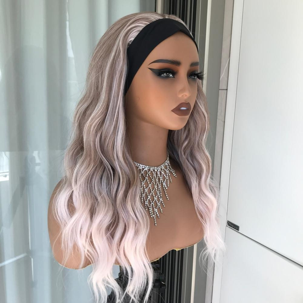 AISOM Maya Blush Apricot Blonde Long Water Wave