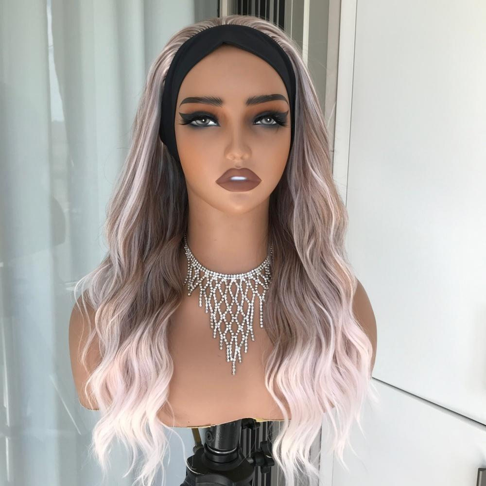 AISOM Maya Blush Apricot Blonde Long Water Wave