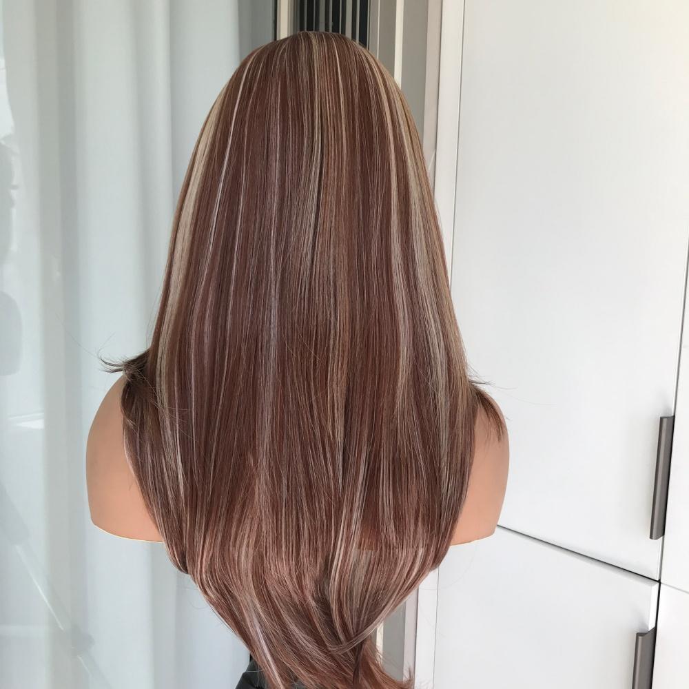 AISOM Nancy Honey Chestnut Natural Straight