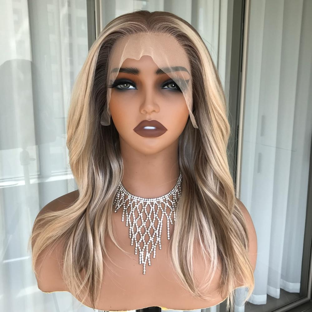 AISOM Layla Warm Vanilla Blonde mix Brown Soft Body Wave