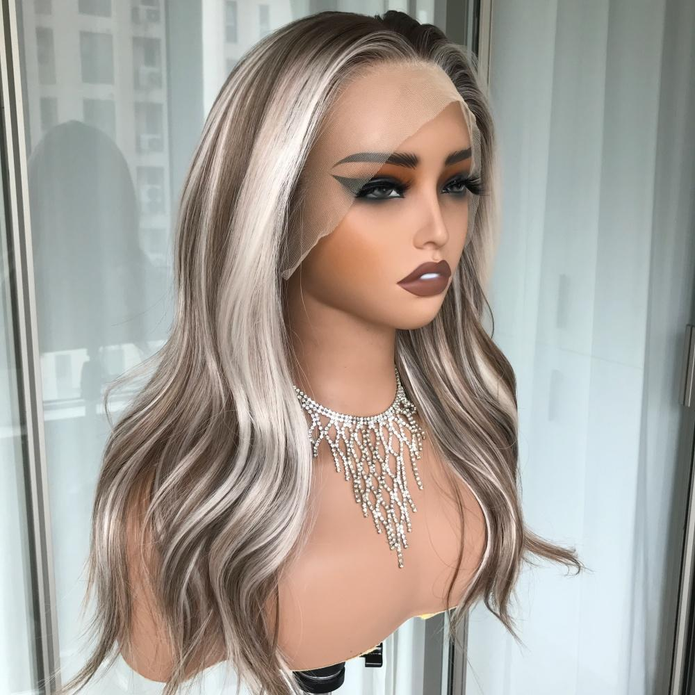 AISOM Greta Buttercream Blonde Free Part Lace Front Wig