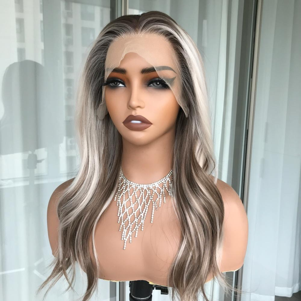 AISOM Greta Buttercream Blonde Free Part Lace Front Wig
