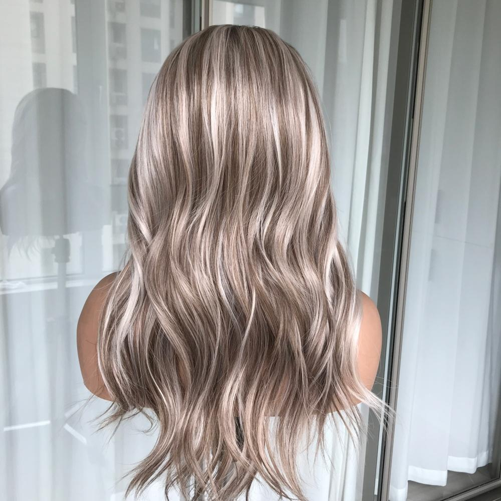 AISOM Greta Buttercream Blonde Free Part Lace Front Wig