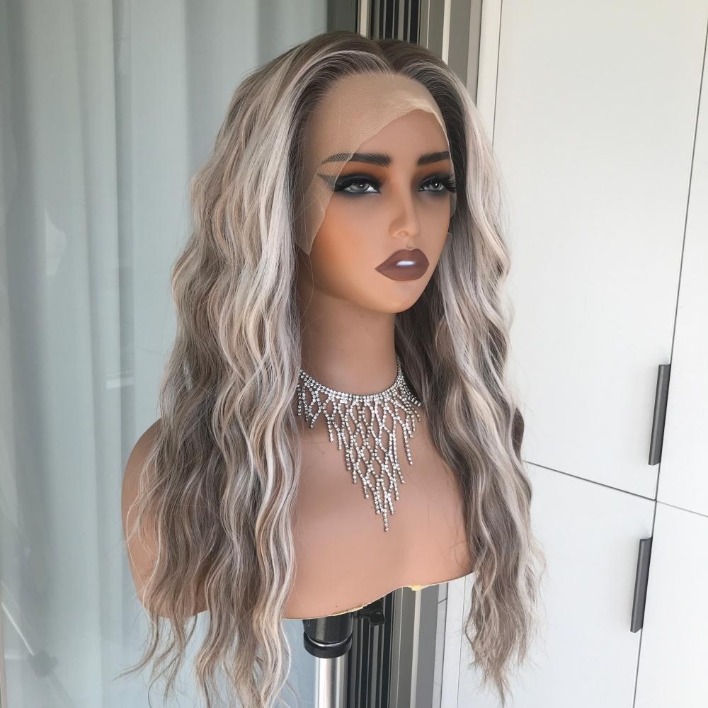 AISOM Marissa Buttercream Blonde Long Water Wave