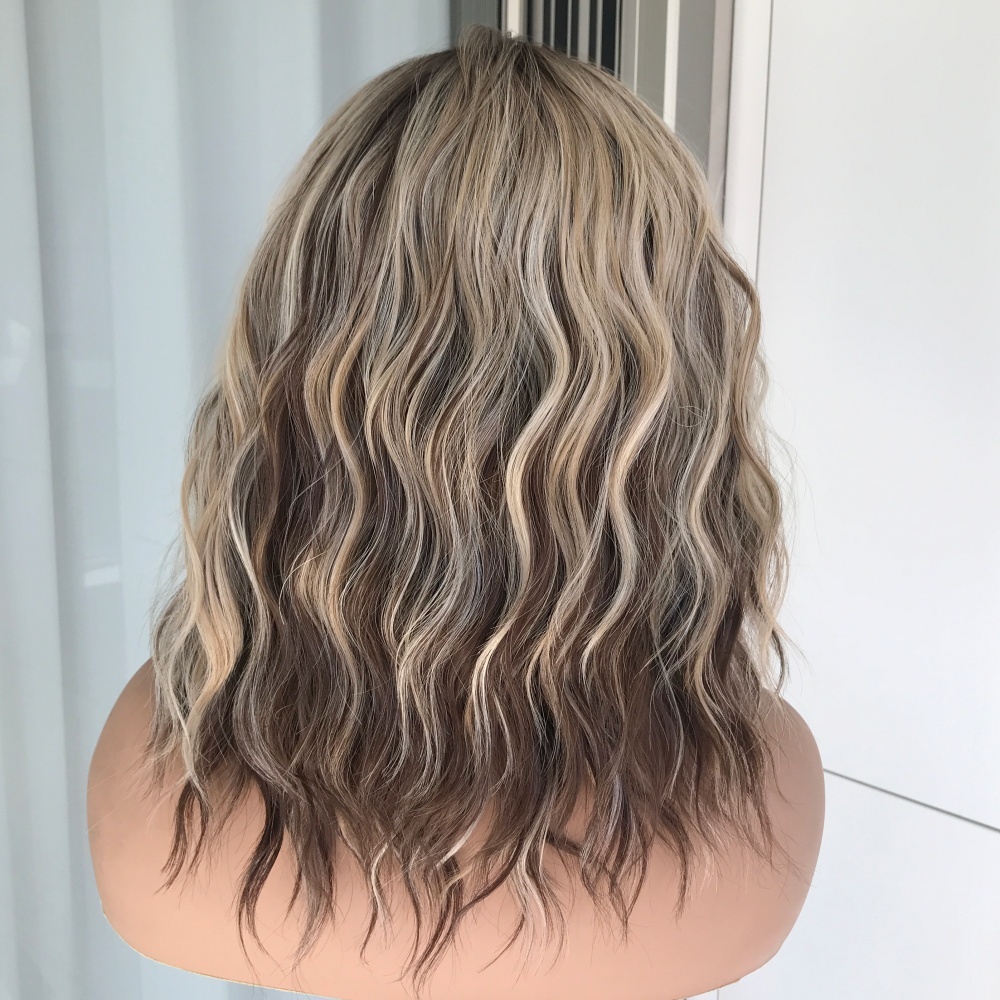 AISOM Chloe Honey Mocha Short Water Wave