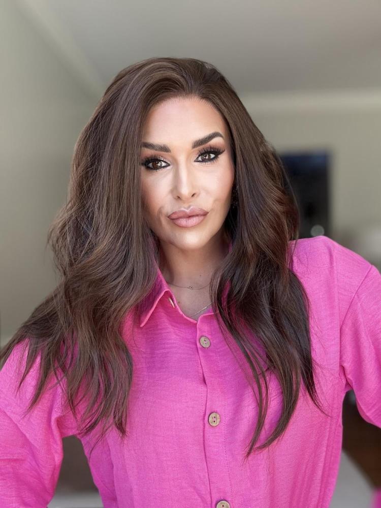 AISOM Greta Chocolate Brown Free Part Lace Front Wig