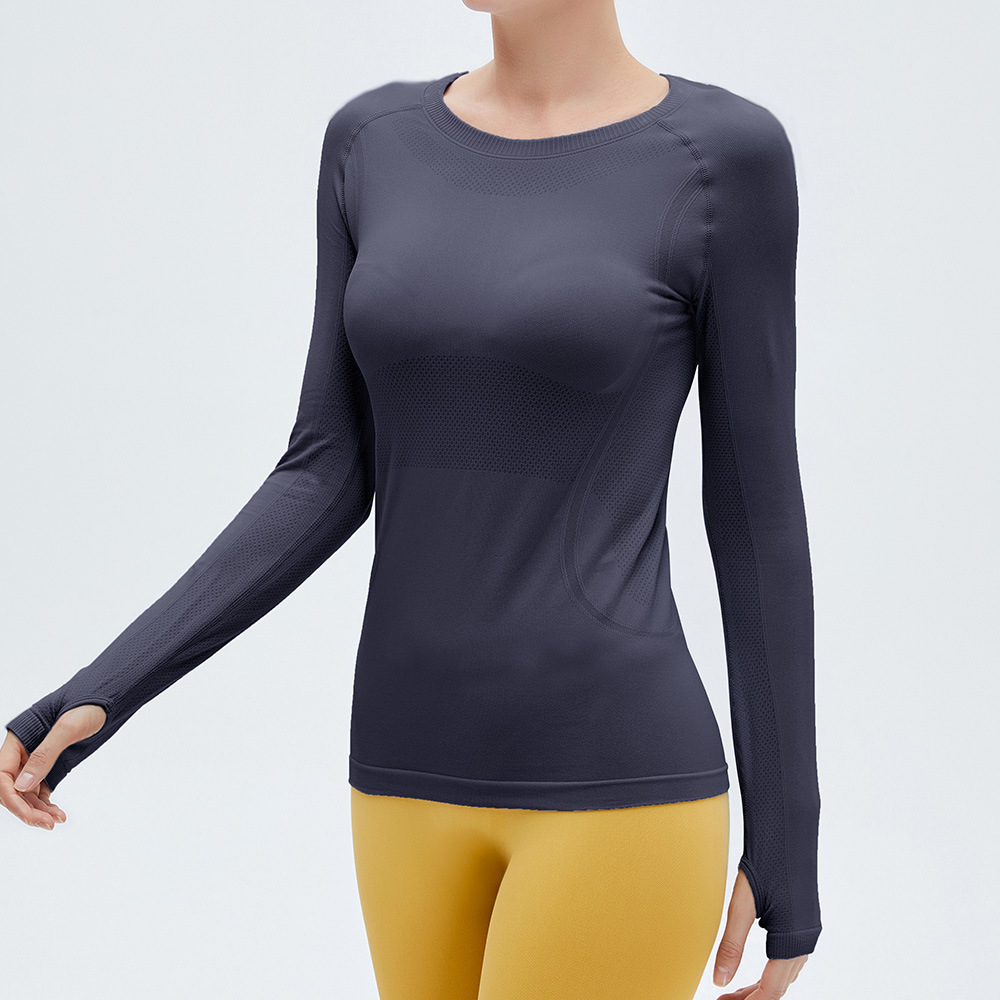 Yoga Women's Seamless Sports Long Sleeve