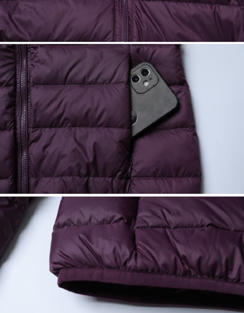Wantdo Women's Hooded Packable Ultra Light Weight Short Down Jacket