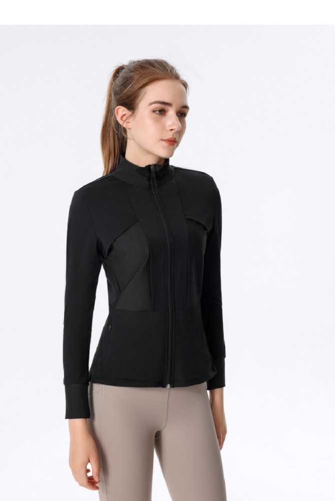 Women Zip up Athletic Running Jacket Lightweight Workout Yoga