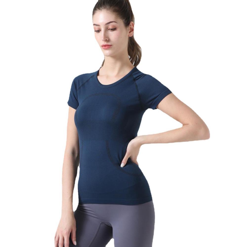 Women's Workout Tops Long Sleeve Shirts Yoga Sports Breathable Gym Athletic Top Slim Fit