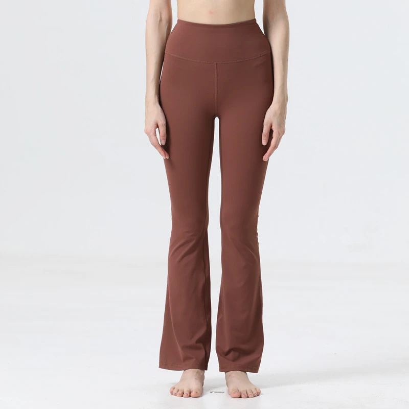Women's Bootcut Yoga Pants High Waist Workout Bootleg Pants with Pockets Flare Work Dress Pants