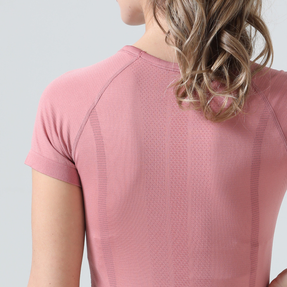 Women's Workout Tops Long Sleeve Shirts Yoga Sports Breathable Gym Athletic Top Slim Fit