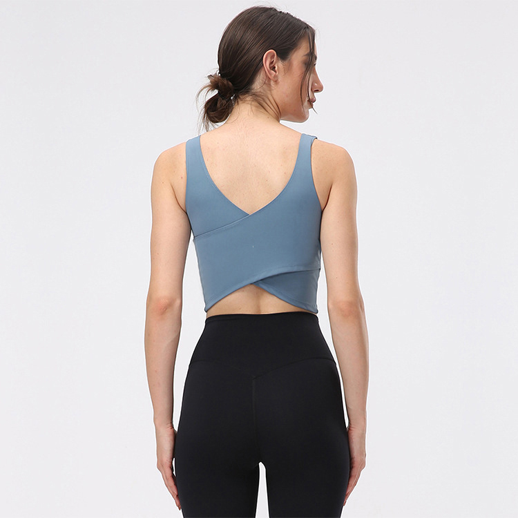Womens' Racerback Workout Tank Tops with Built in Bra Sleeveless Slim Fit