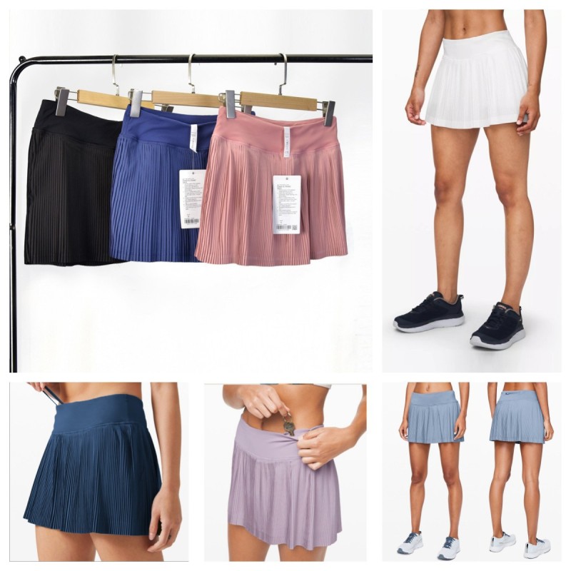 Women Tennis Skirt Pleated Golf Skirts with Pockets Workout Sports Running Athletic Skort Mini