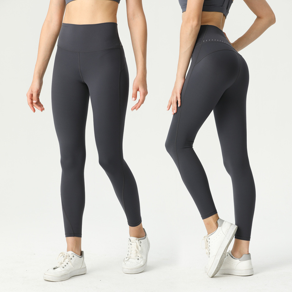 Women's Yoga Pants with Pockets - Leggings with Pockets, High Waist Tummy Control Non See-Through Workout Pants