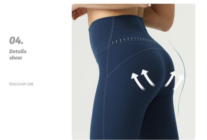 Women's Yoga Pants with Pockets - Leggings with Pockets, High Waist Tummy Control Non See-Through Workout Pants