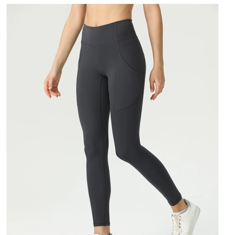 Women's High Waisted Yoga Capris with Pockets,Tummy Control Non See Through Workout Sports Running Capri Leggings