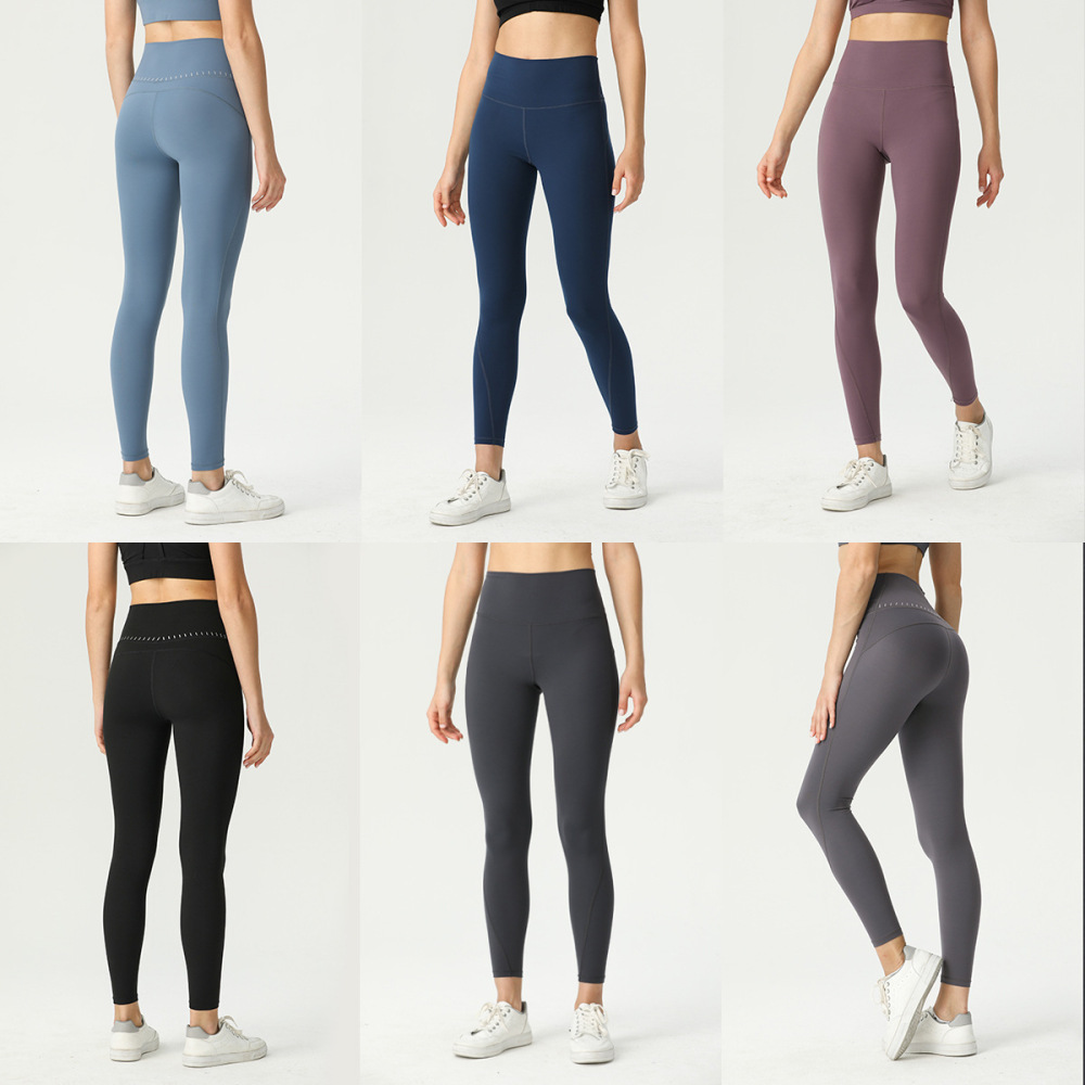 Women's Yoga Pants with Pockets - Leggings with Pockets, High Waist Tummy Control Non See-Through Workout Pants
