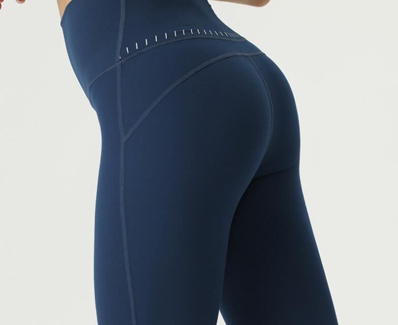 Women's Yoga Pants with Pockets - Leggings with Pockets, High Waist Tummy Control Non See-Through Workout Pants