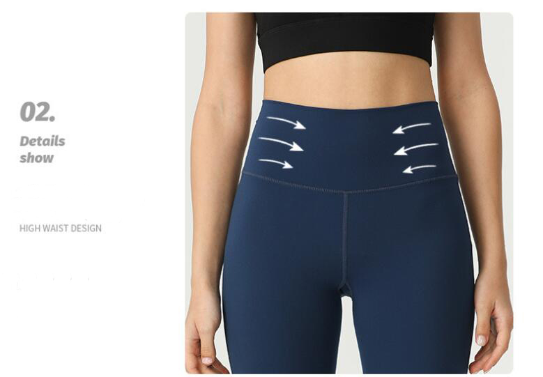Women's Yoga Pants with Pockets - Leggings with Pockets, High Waist Tummy Control Non See-Through Workout Pants