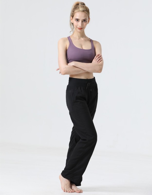 Buttery Soft Black Pajama Pants for Women, Plaid Comfy Casual Lounge Yoga Pants