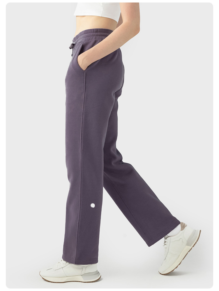 Women’s Casual Lounge Yoga Pants with Pockets - Soft Wide Leg Pajama Pants