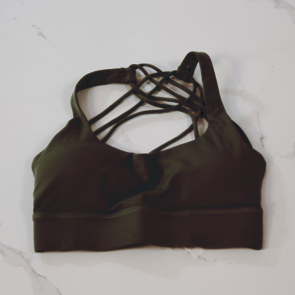 Sports Bras for Women,Padded Sports Bra Tank Top Sexy Crisscross Back High Impact Longline Workout Yoga Bra
